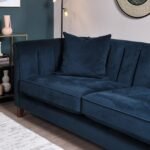 Outlet - Georgia Large Sofa - 4 Seater - Navy - Image 5