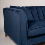 Outlet - Georgia Large Sofa - 4 Seater - Navy - Image 9