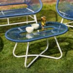 Outlet - Hebe Garden Sofa Set - Navy Blue - Image 3