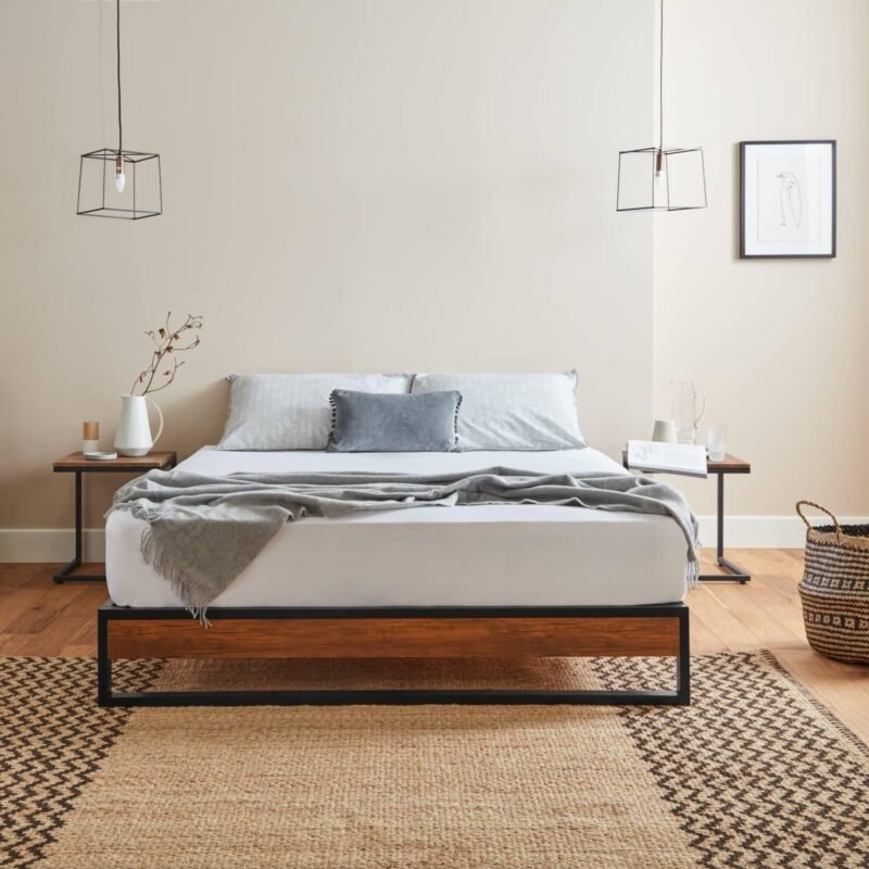 outlet heeley metal and wood bed double laura james 2 Home Retail