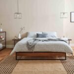 Outlet - Heeley Metal And Wood Bed King