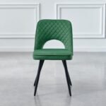 Outlet - Hope Dining Chair - Set of 2 - Dark Green - Image 4