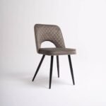 Outlet - Hope Dining Chair - Set of 2 - Dark Grey - Image 4