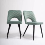 Outlet - Hope Dining Chair - Set Of 2 - Green - Image 11