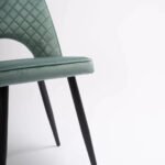 Outlet - Hope Dining Chair - Set Of 2 - Green - Image 7