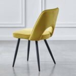 Outlet - Hope Dining Chair - Set of 2 - Ochre Yellow - Image 4