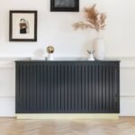 Outlet - Iliana Large Radiator Cover In Charcoal Grey