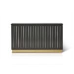 Outlet - Iliana Large Radiator Cover In Charcoal Grey - Image 2