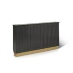 Outlet - Iliana Large Radiator Cover In Charcoal Grey - Image 3