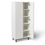 Outlet - Jack Shoe Cabinet - Geometric - White - Image 9