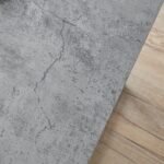 Jay Concrete Side Table - Black Frame - Image 2