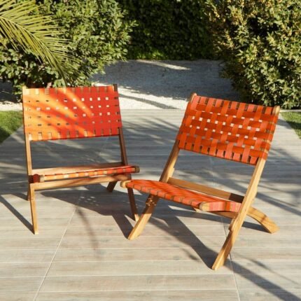Outlet - Kai Folding Beach Chair Orange PCK2