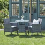 Outlet - Kemble Bistro Table - Grey