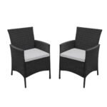 Outlet - Kemble/ Marston Chairs - Black X2 - Image 2