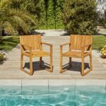 Outlet - Lennox Wood Armchair PCK2 - Image 2