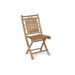 Outlet - Lila Bamboo Garden Folding Chair - Set of 2 - Image 5