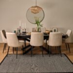 Outlet - Maeve dining chairs - set of 2 - stone and black - Image 2