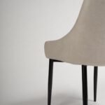 Outlet - Maeve dining chairs - set of 2 - stone and black - Image 5
