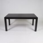 Outlet - Magnus Black Wood extendable dining table - Image 6