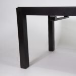 Outlet - Magnus Black Wood extendable dining table - Image 9