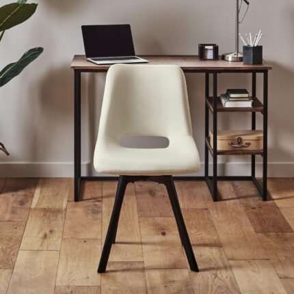 Outlet - Margot Office Chair - Cream & Black