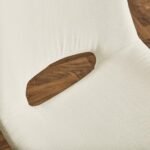 Outlet - Margot Office Chair - Cream & Black - Image 5