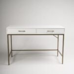 Outlet - Marie White Dressing Table with Drawers - Image 4