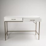 Outlet - Marie White Dressing Table with Drawers - Image 6