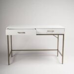 Outlet - Marie White Dressing Table with Drawers - Image 8