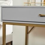 Outlet – Marie small desk - grey - Image 2