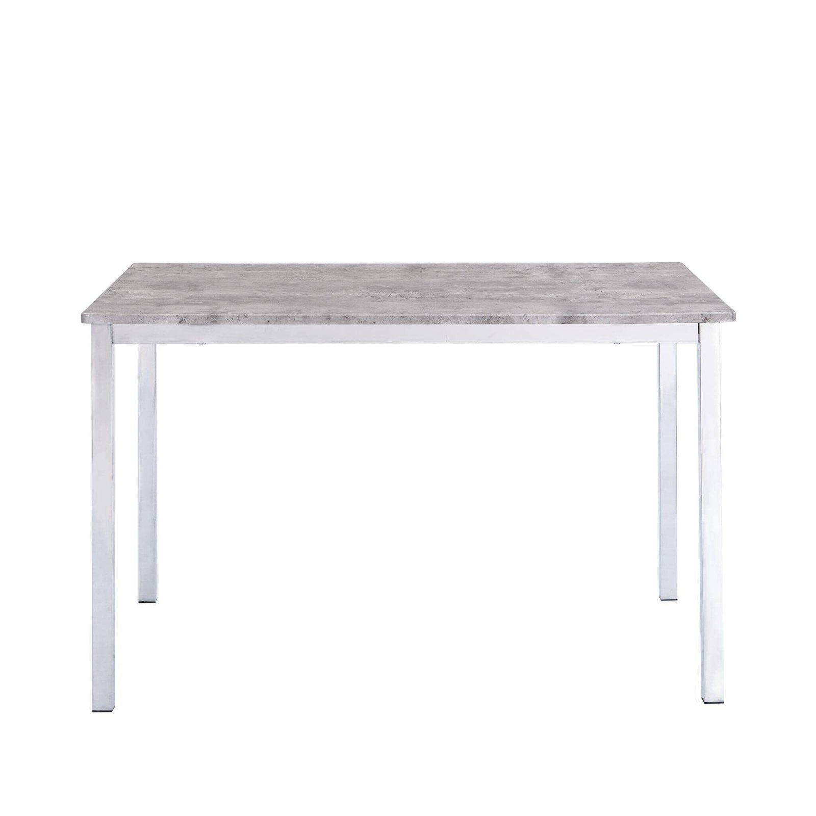 outlet-milo-concrete-effect-dining-table-4-seater-with-chrome-legs-laura-james-1 Outlet - Milo Concrete Effect Dining Table - 4 Seater - With Chrome Legs