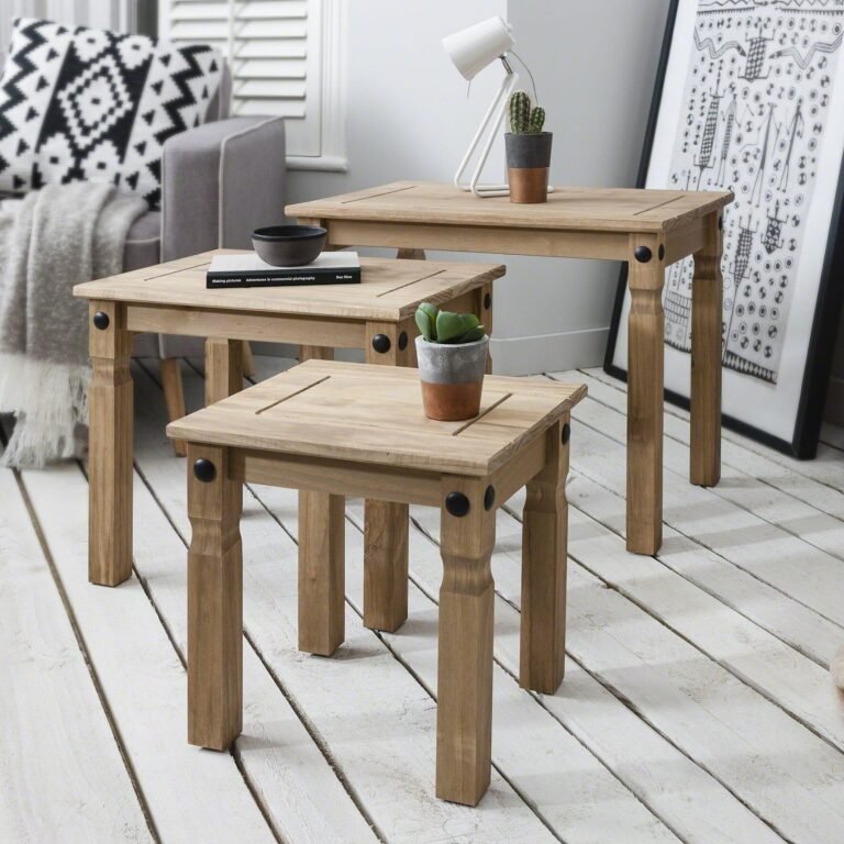 Outlet - Nest of 3 Tables - Corona Range