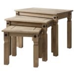 Outlet - Nest of 3 Tables - Corona Range - Image 9
