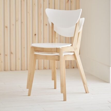 Outlet - Paul Stackable Dining Chair White