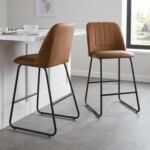 Outlet - Sheffield bar stool - tan - Image 2