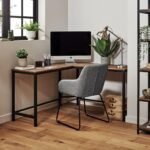 Outlet - Sheffield L Shaped Desk - Industrial - Image 2