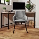 Outlet - Sheffield Office Chair - Grey - Faux Leather
