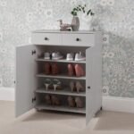 Outlet - Shoe Cabinet - Grey - Image 2