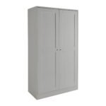 Outlet - Stevie 2 Door Wardrobe - Grey - Image 5