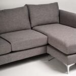 Outlet - Taylor L-Shaped Chaise Sofa - Charcoal Grey - Image 5