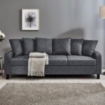 Outlet – Tracy 3 seater sofa - grey linen