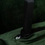 Outlet - Una Double Sofa Bed - Emerald Green - Sprung Construction - Image 9