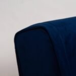 Outlet - Una Double Sofa Bed - Navy Blue - Sprung Construction - Image 10