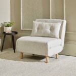 Outlet - Una Single Sofa Bed - Oatmeal - Linen