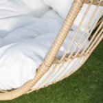 Outlet - Wick Hanging Egg Chair - Natural Rattan - Image 6