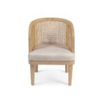 Outlet - Willow Pale Oak Accent Chair - Image 2
