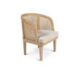 Outlet - Willow Pale Oak Accent Chair - Image 4