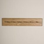 Outlet - Wooden Coat Hook - Whitewash