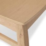 Outlet - Wooden Dining Chairs - Set of 2 - Pale Oak Colour - Image 2