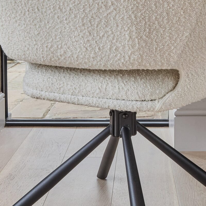 parker boucle office chair white with black metal legs laura james 2 5f36ad5e 3397 4b7d 9dfc 49c31f76dab6 Home Retail